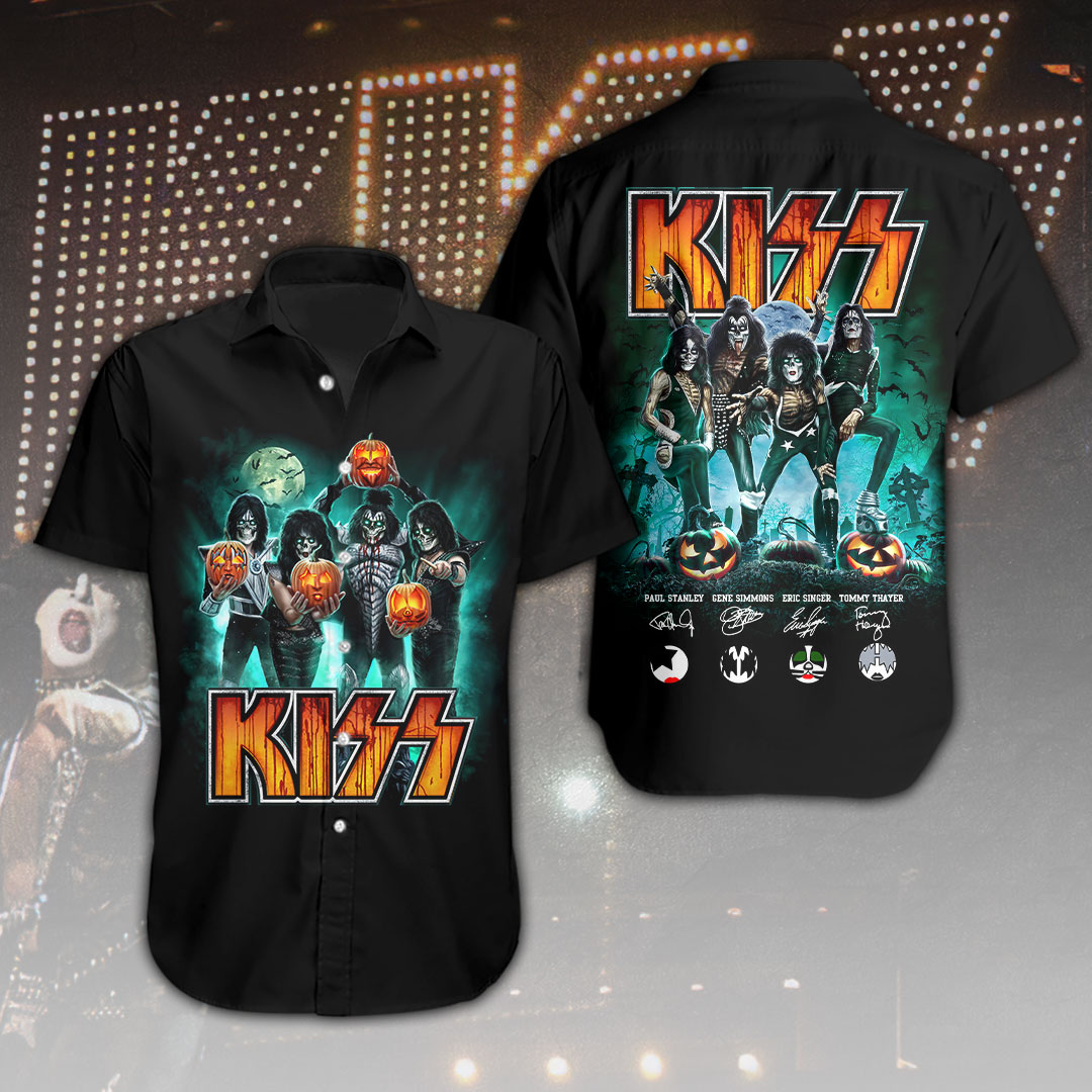 Kiss Music Hawaiian Shirt Gifts For Fans