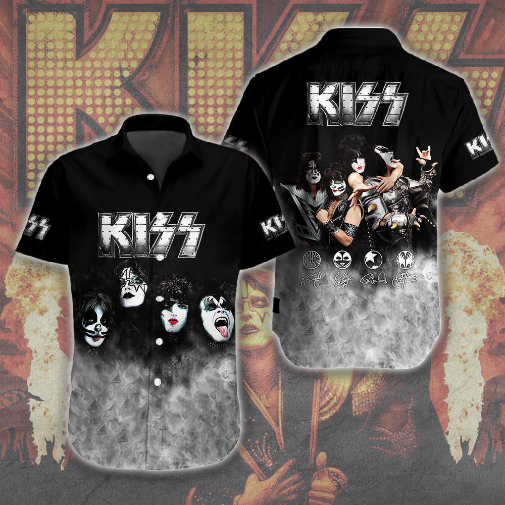 Kiss Music Hawaiian Shirt Gifts For Fans