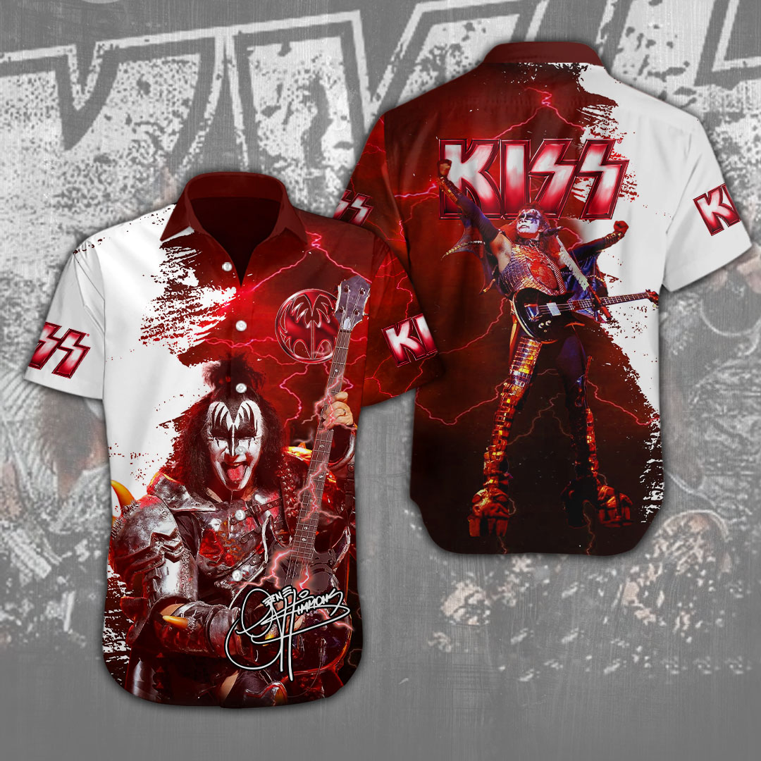 Kiss Music Hawaiian Shirt Gifts For Fans