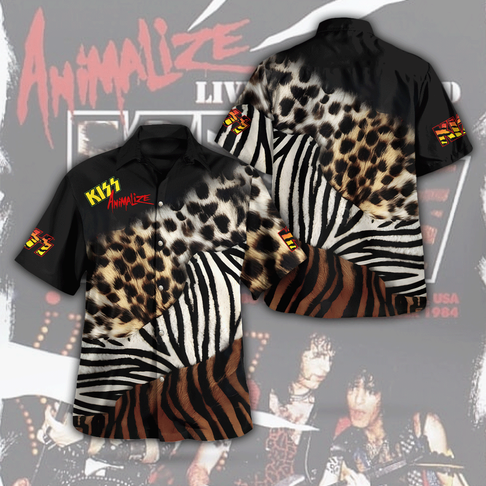 Kiss Music Hawaiian Shirt Gifts For Fans