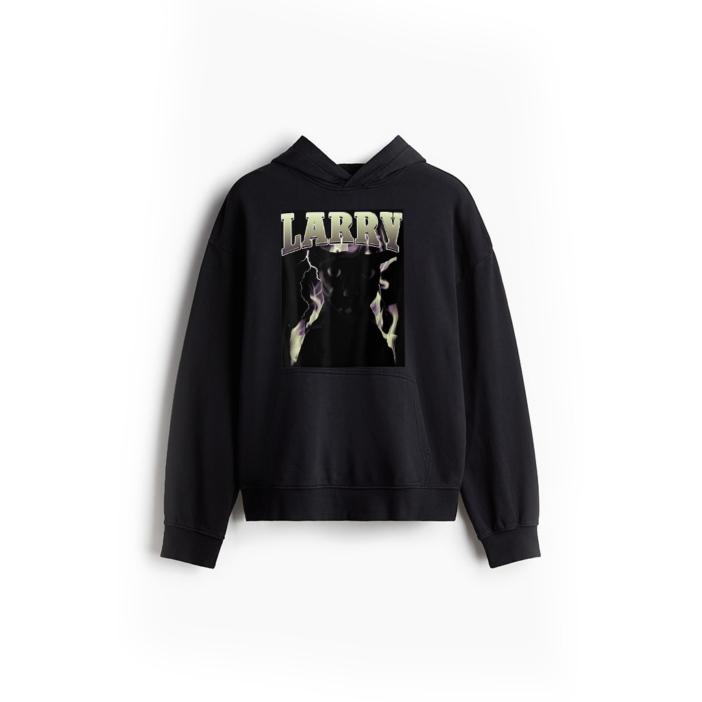 Larry Cat FUNNY CUTE Silly Cats Hoodie
