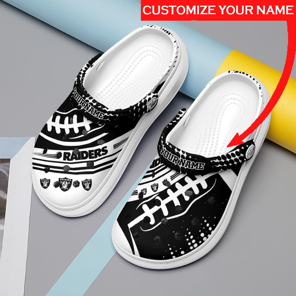 Las Vegas Raiders Personalized Limited Clog BG117