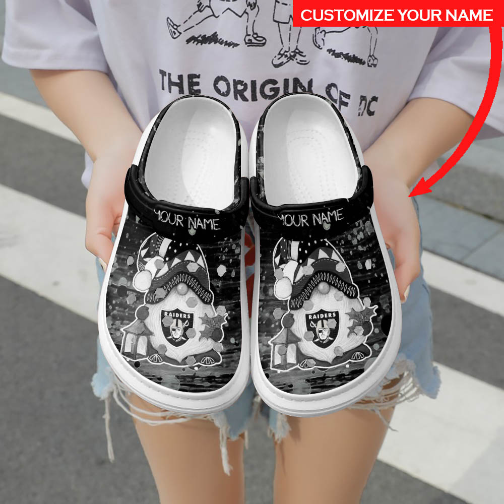 Las Vegas Raiders Personalized Limited Clog BG339