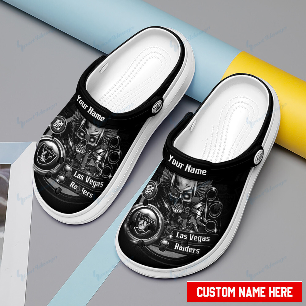 Las Vegas Raiders Personalized Limited Clog BG47