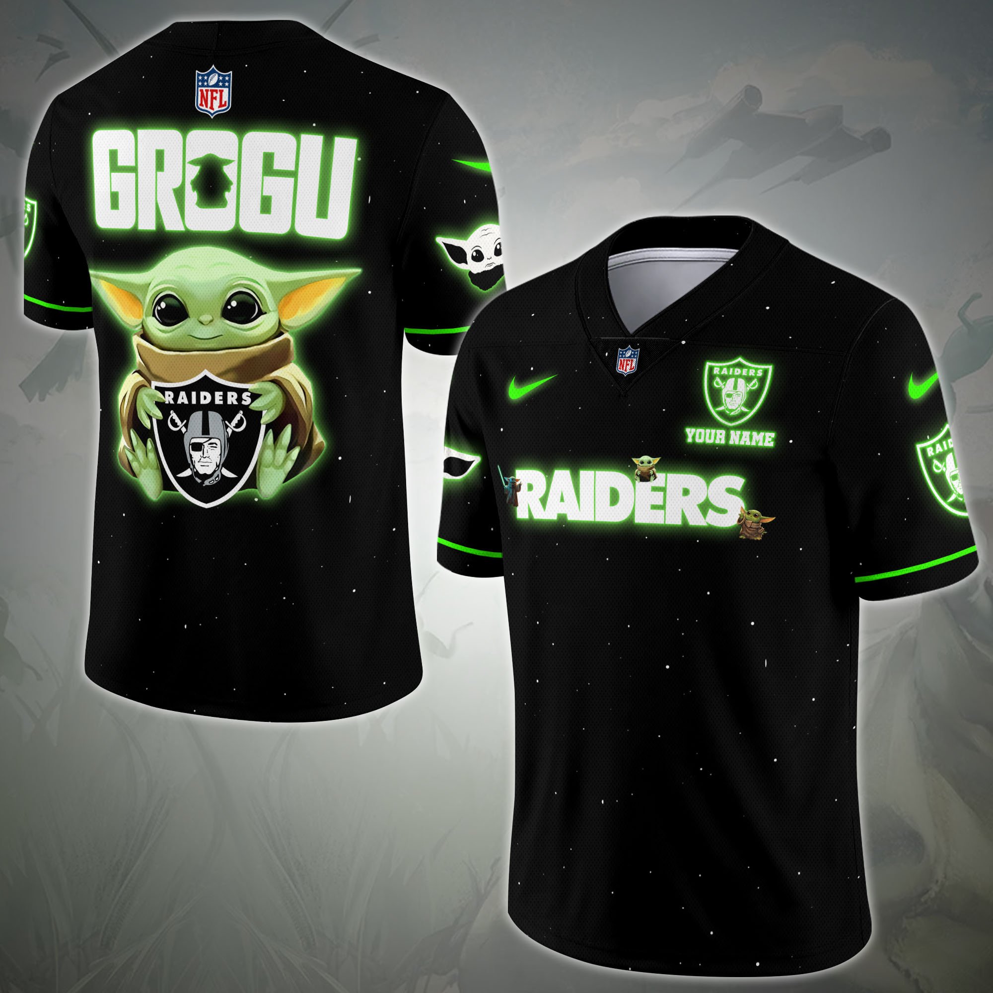 Las Vegas Raiders Sport Team Vneck Football Jersey Custom Name, Sport Team Shirt For Fan, Sport Gifts