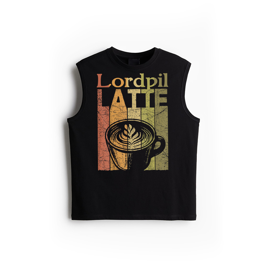 Latte Vintage Latte Coffee Retro Espresso Latte Lover Tank Top
