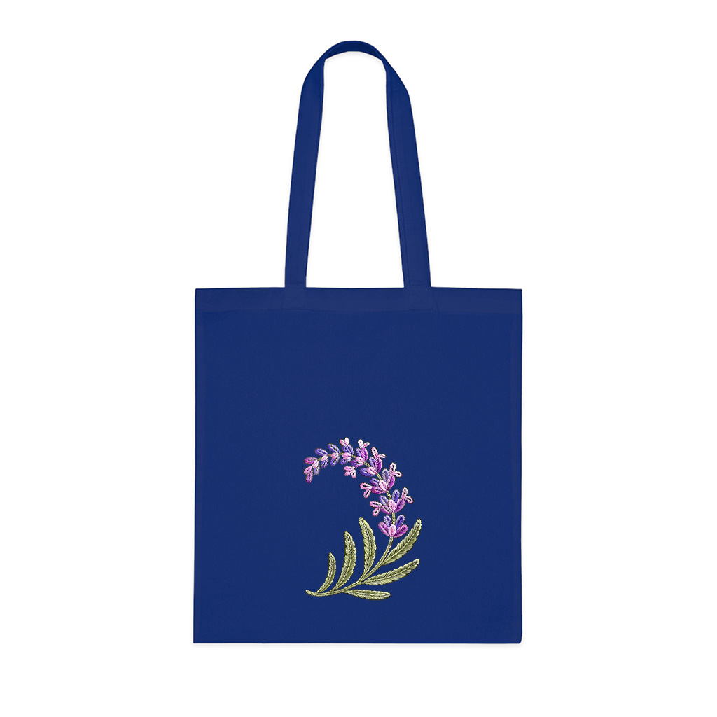 Lavender Flowers Tote Bag