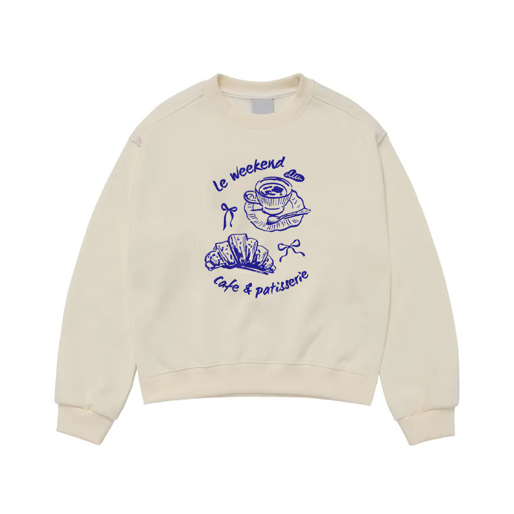 Le Weekend Le Croissant Sweatshirt
