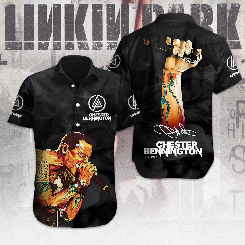 Linkin Park X Chester Bennington Music Hawaiian Shirt Gifts For Fans