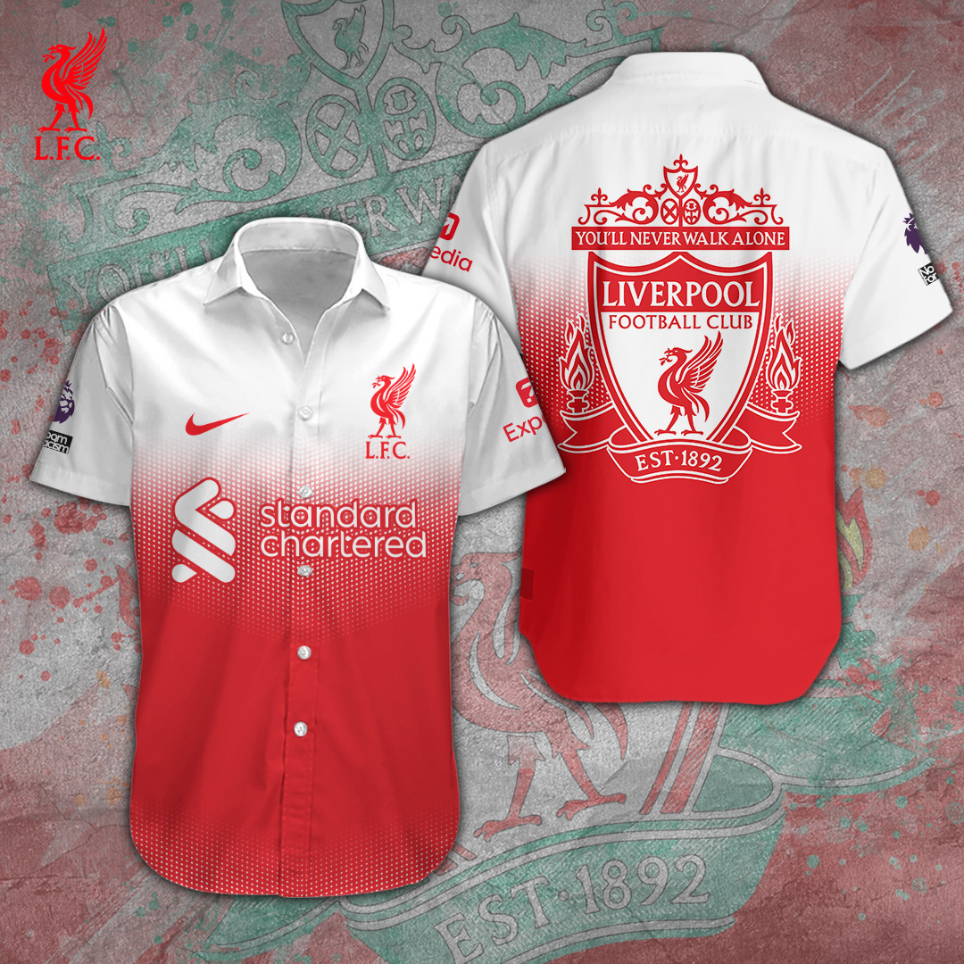 Liverpool EPL Hawaiian Shirt Gifts For Fans