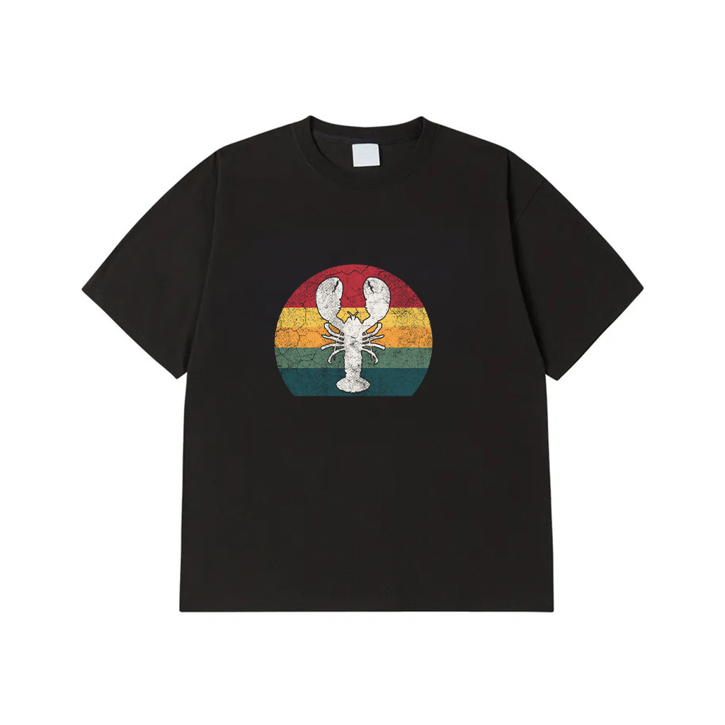 Lobster Vintage Distressed Retro T-Shirt