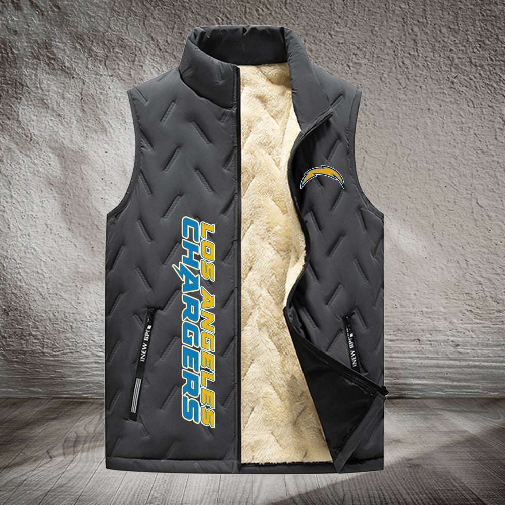 Los Angeles Chargers NFL Personalized Puffer Jacket For Fan