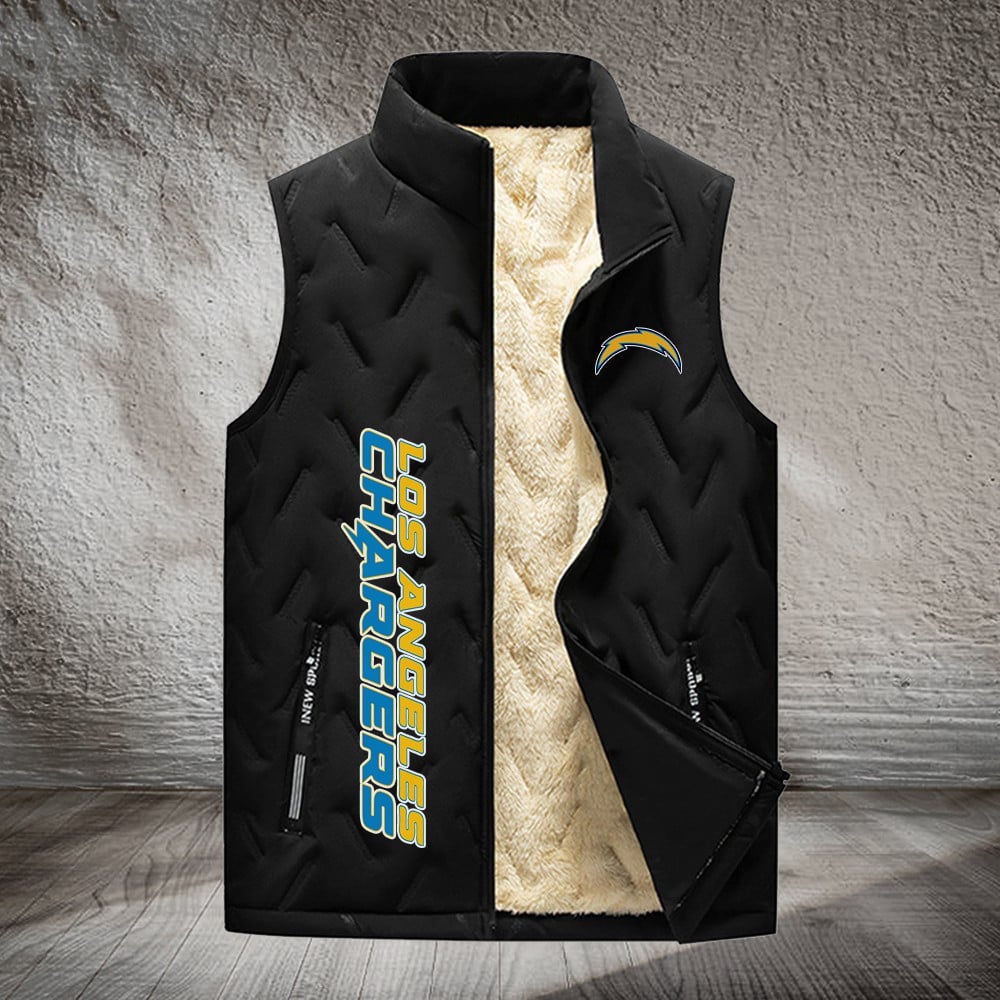 Los Angeles Chargers NFL Personalized Puffer Jacket For Fan