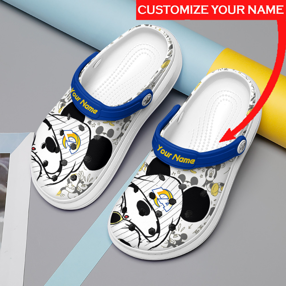 Los Angeles Rams Personalized Limited Clog BG102