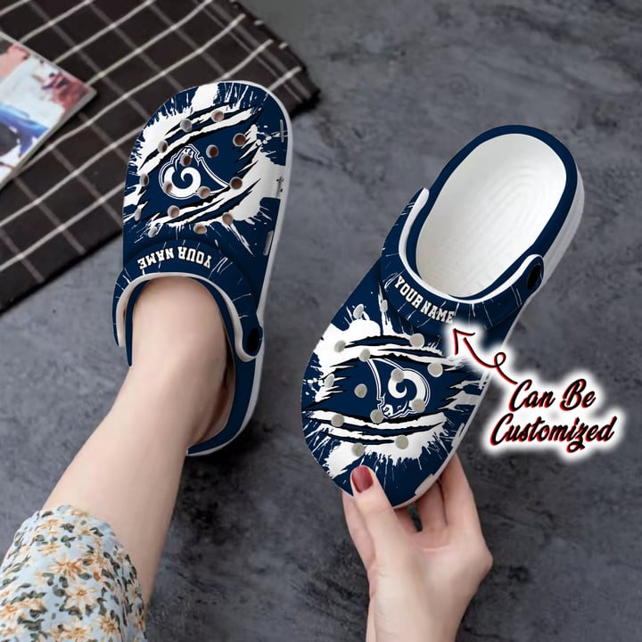 Los Angeles Rams Personalized Limited Clog BG259