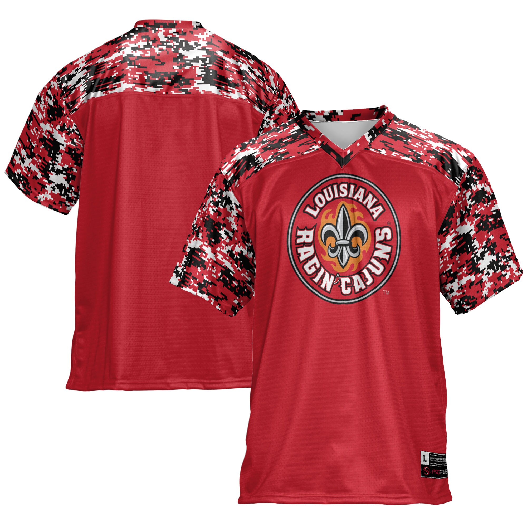 Louisiana Ragin Cajuns Gameday Greats Football Jersey - Maroon
