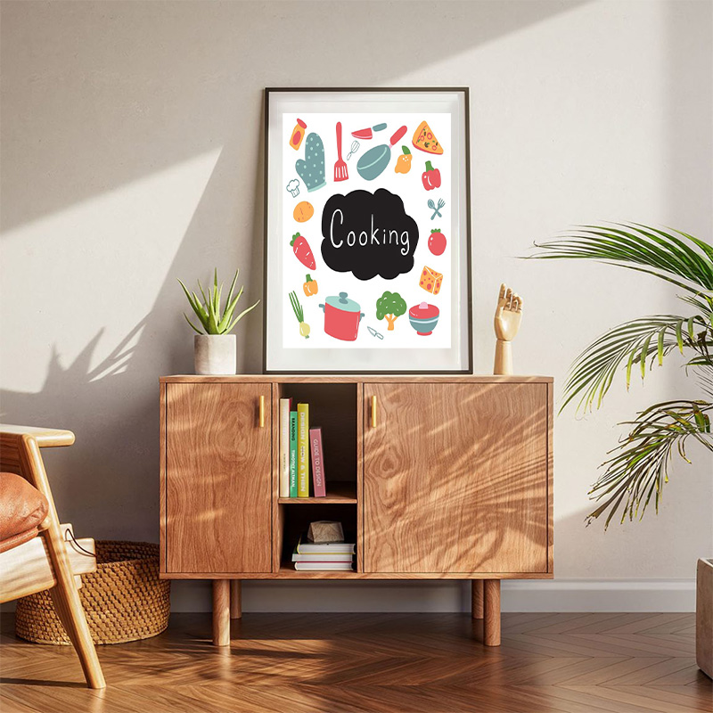 Love Cooking Cooking Ingredients Poster