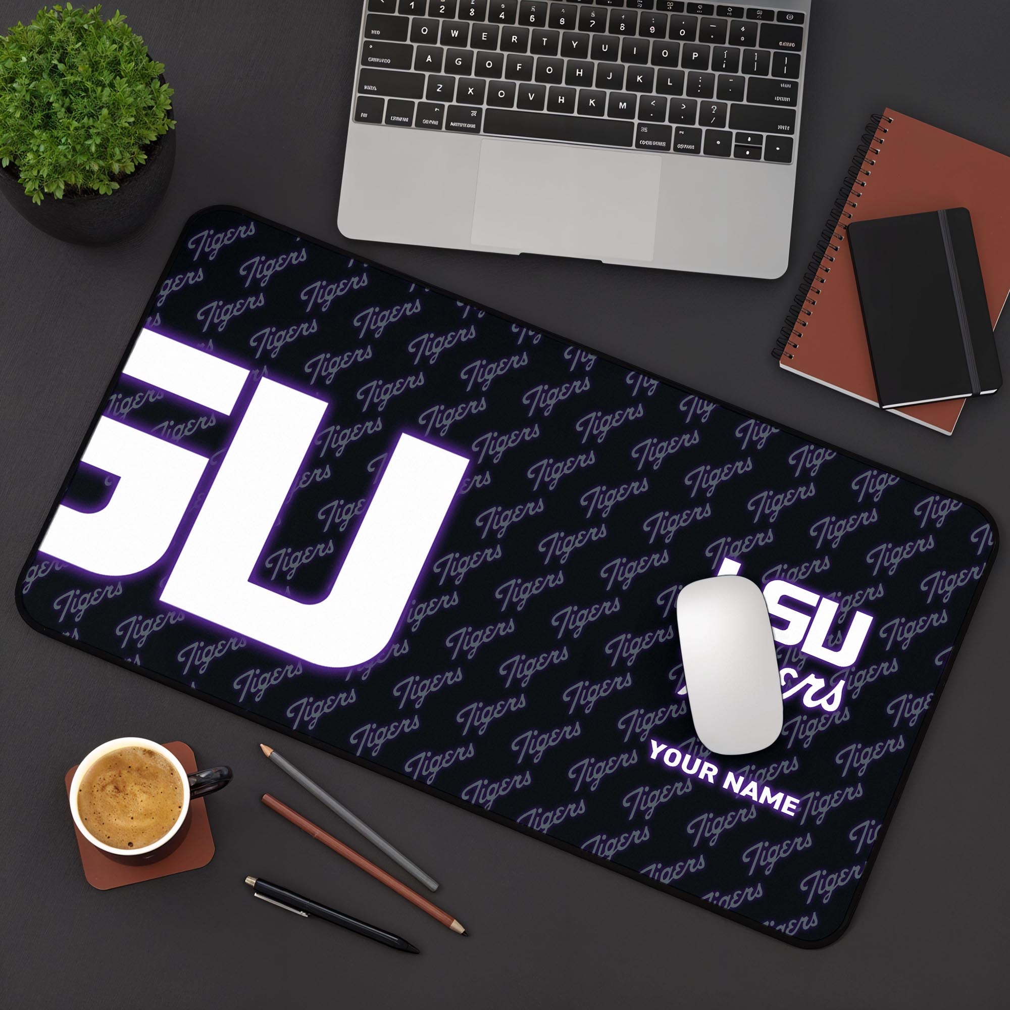 LSU TIGERS 2025 Version Mouse Pad Custom Printed, Sport Team Mouse Pad, Sport Gift For Fans