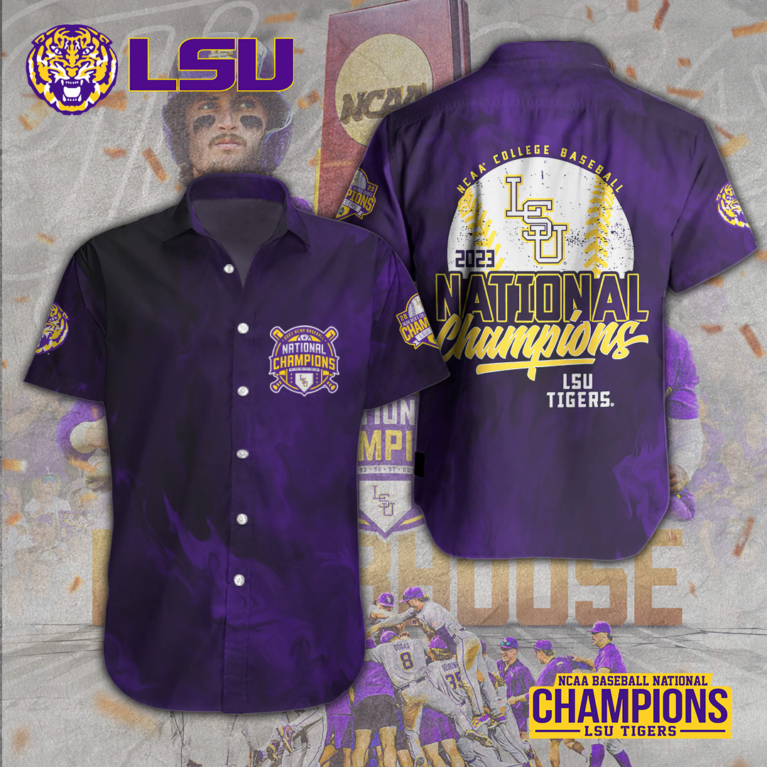 LSU Tigers NCAA Hawaiian Shirt Gifts For Fans