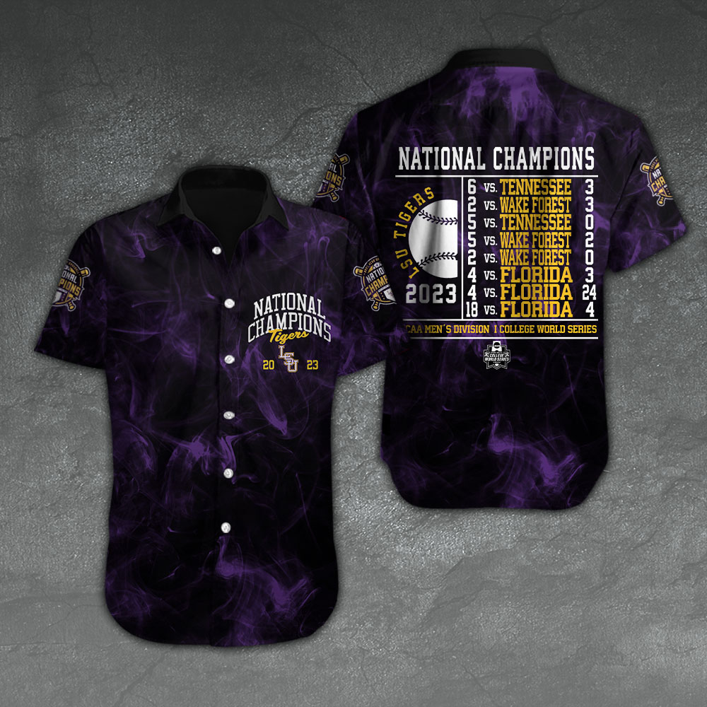 LSU Tigers NCAA Hawaiian Shirt Gifts For Fans