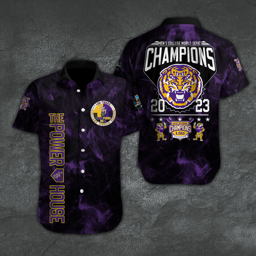 LSU Tigers NCAA Hawaiian Shirt Gifts For Fans