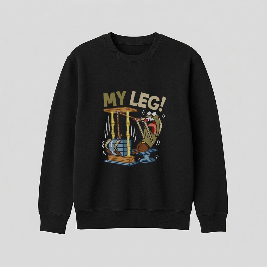 Mademark X Spongebob Squarepants   My Leg Legs Day Weight Lifting Bodybuilding Spongebob Gym T Shirt