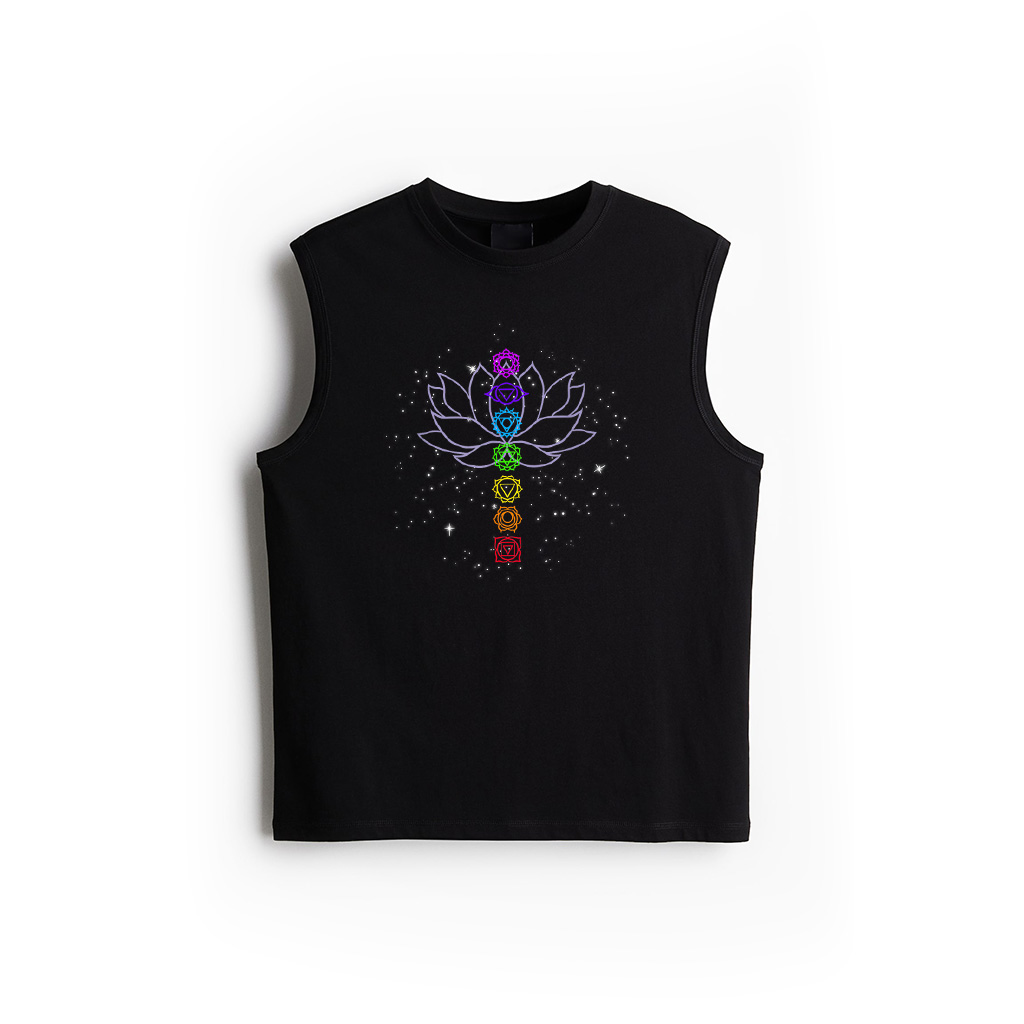 Magical Mandala Lotus Lines Cool Mandala Design Lovers Gift Tank Top