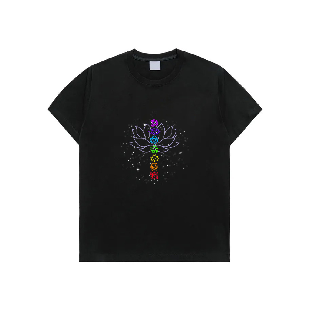 Magical Mandala Lotus Lines Cool Mandala Design Lovers Gift T-Shirt
