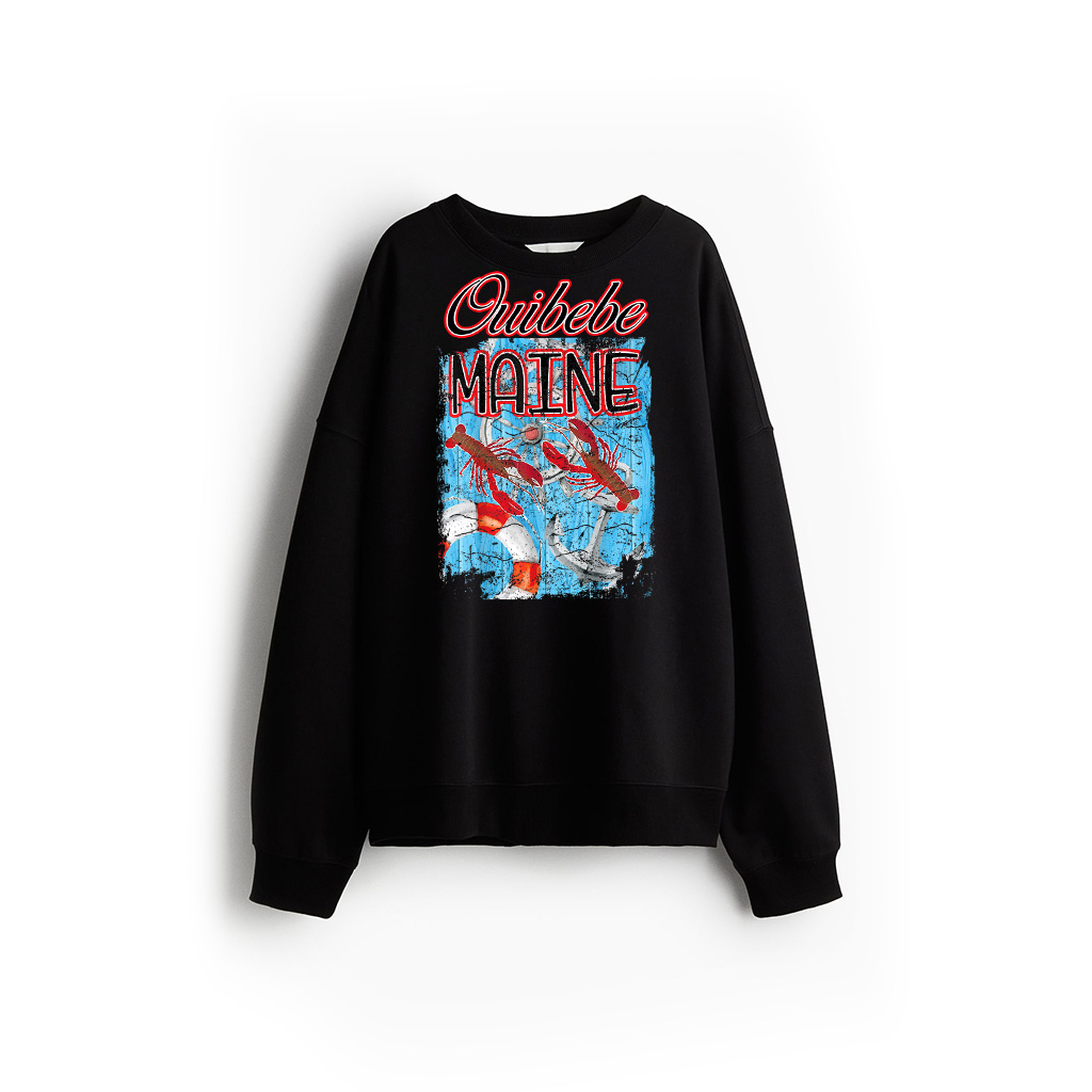 Maine Vintage Lobster Gift Nautical Boat Ocean Sweatshirt 28-07-2025
