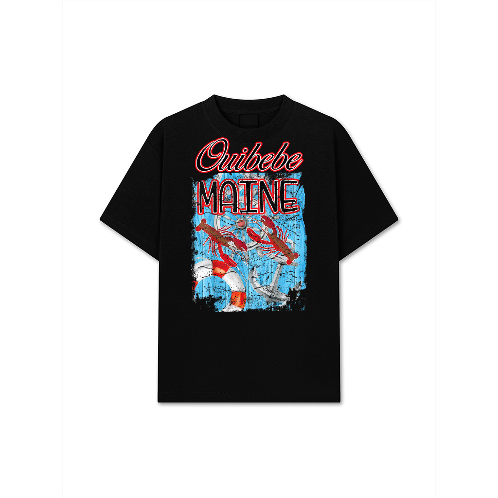 Maine Vintage Lobster Gift Nautical Boat Ocean T-Shirt 24-07-2025
