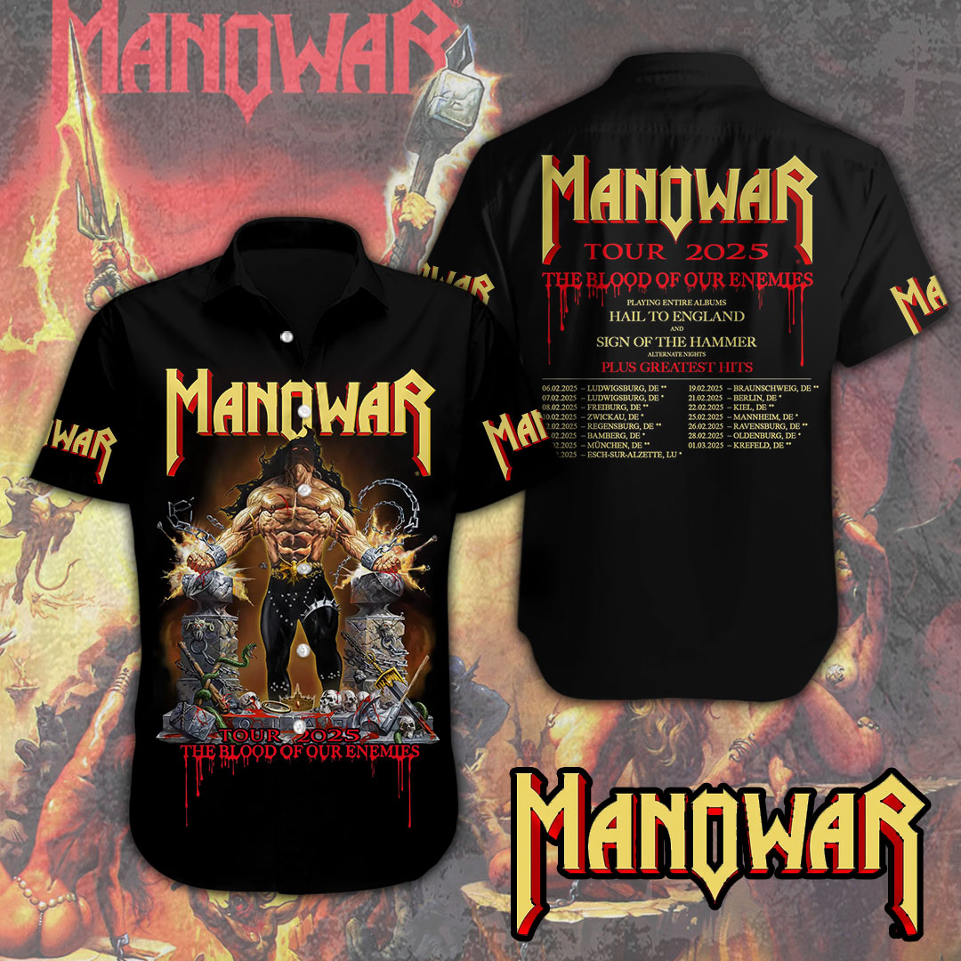 Manowar Music Hawaiian Shirt Gifts For Fans