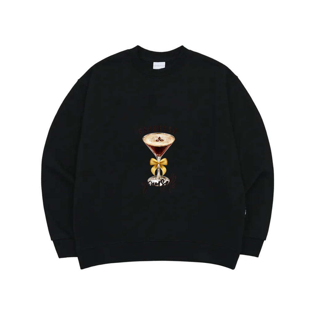 Martini Espresso Yourself Caffeine Womens Vintage Sweatshirt