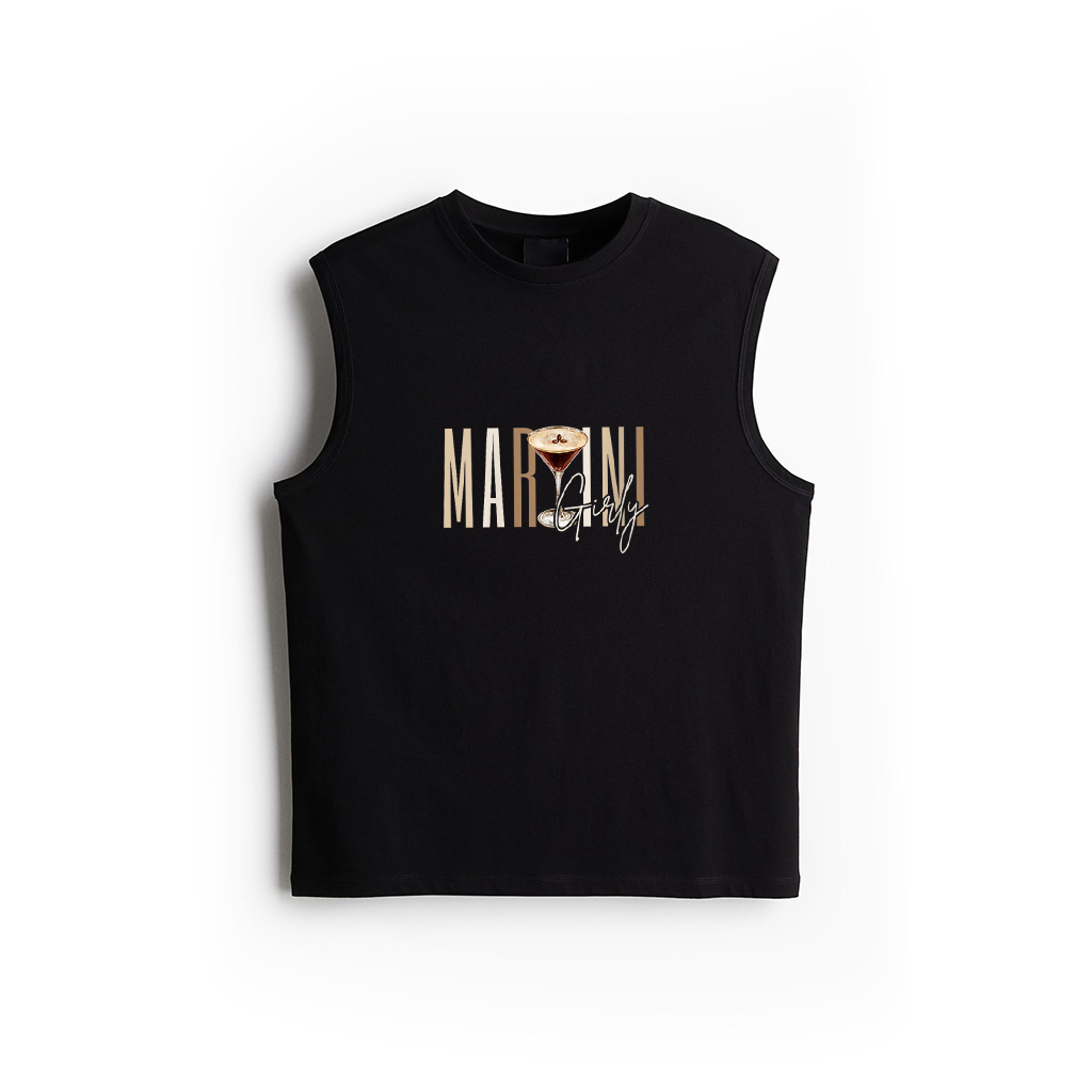 Martini Girly Espresso Martini Time Caffeine Vintage Tank Top