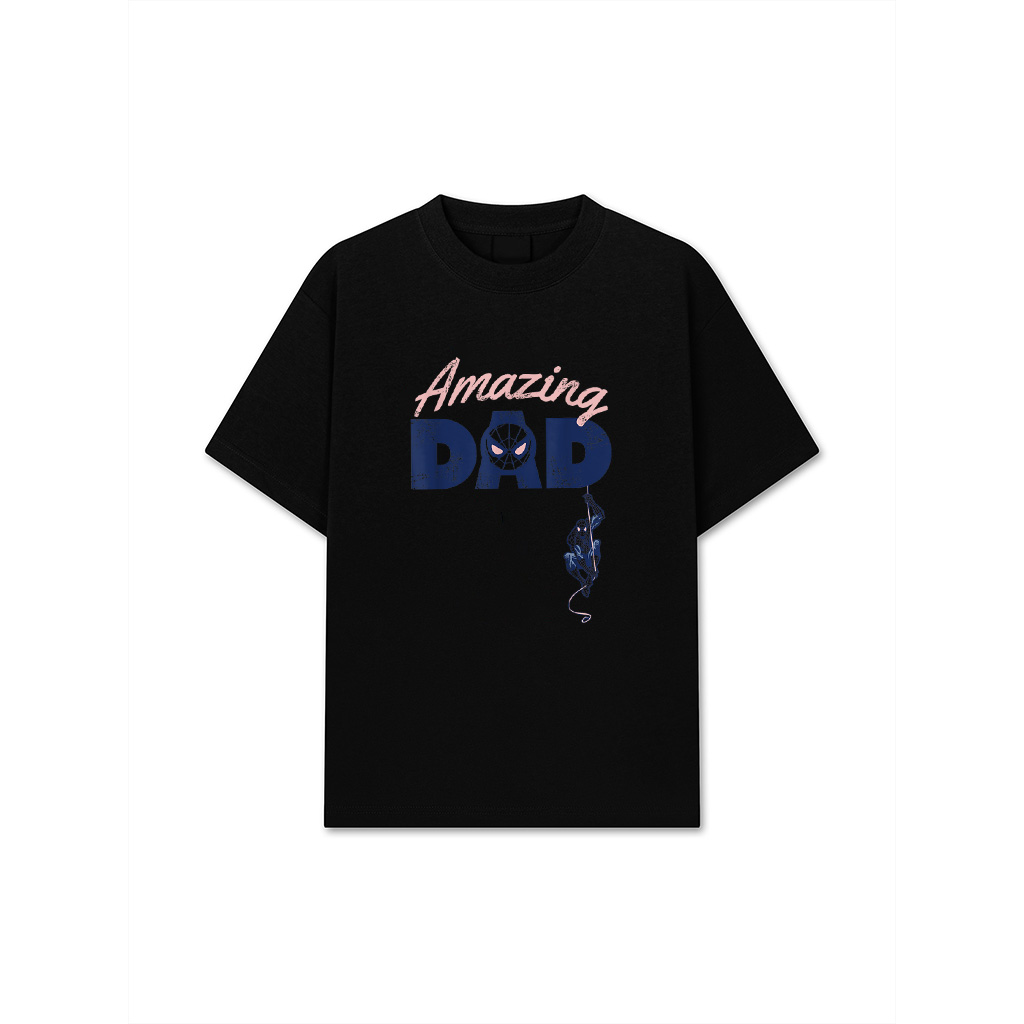 Marvel Spider Man Father's Day Amazing Dad Retro T-Shirt