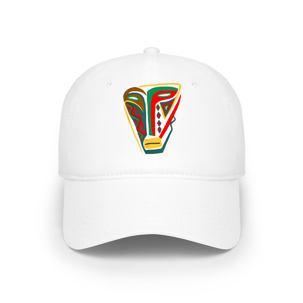 Mask Outsider Art Abstract Graphic Cap