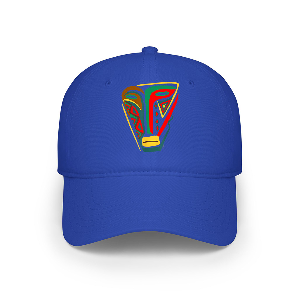 Mask Outsider Art Abstract Graphic Cap - Image 3