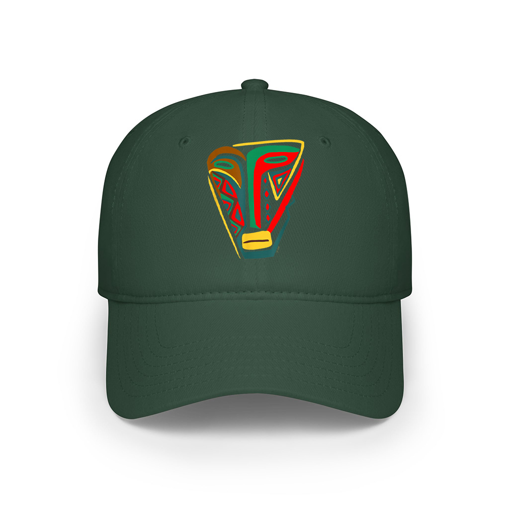 Mask Outsider Art Abstract Graphic Cap - Image 4