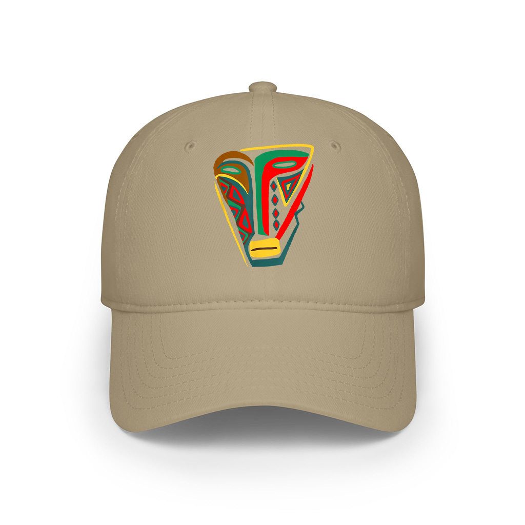 Mask Outsider Art Abstract Graphic Cap - Image 5