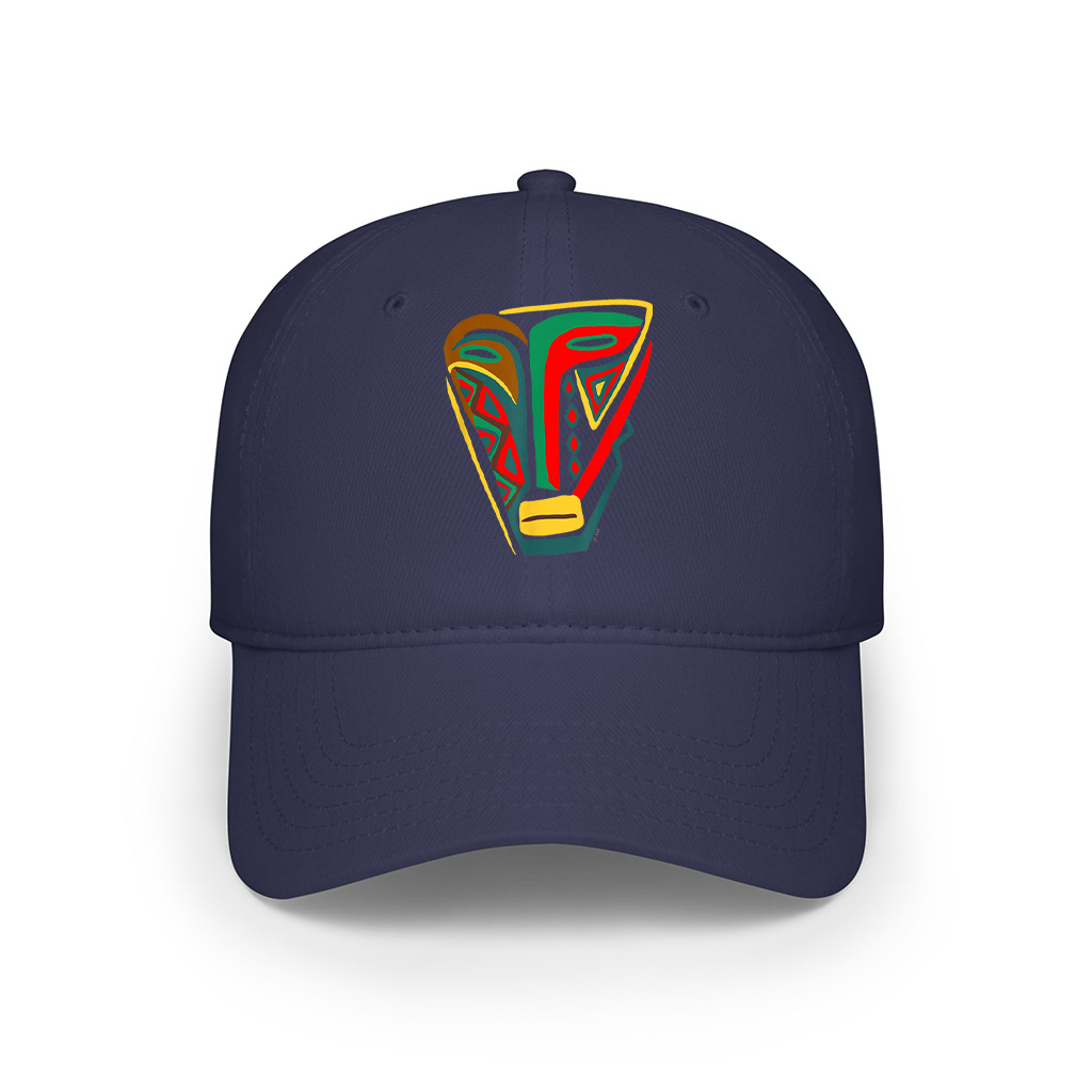 Mask Outsider Art Abstract Graphic Cap - Image 6