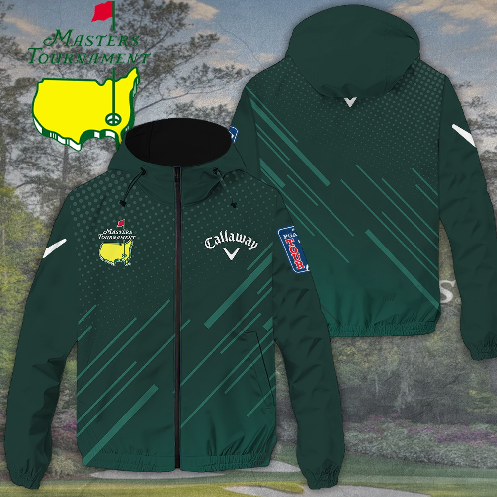 Masters Tournament X CALW Racing F1 Style Windbreaker Jacket For Fans