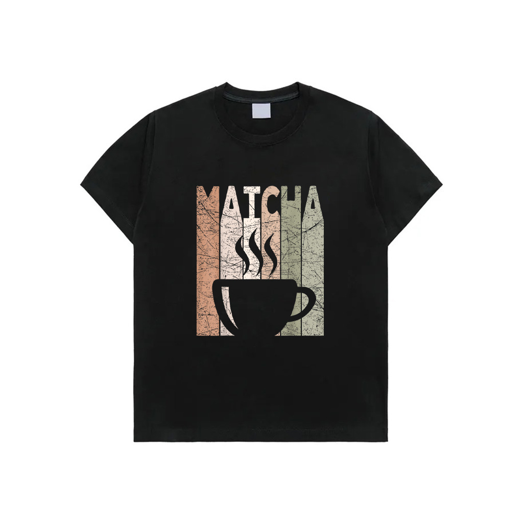 Matcha Vintage Matcha Tea Retro Espresso Matcha Lover T-Shirt