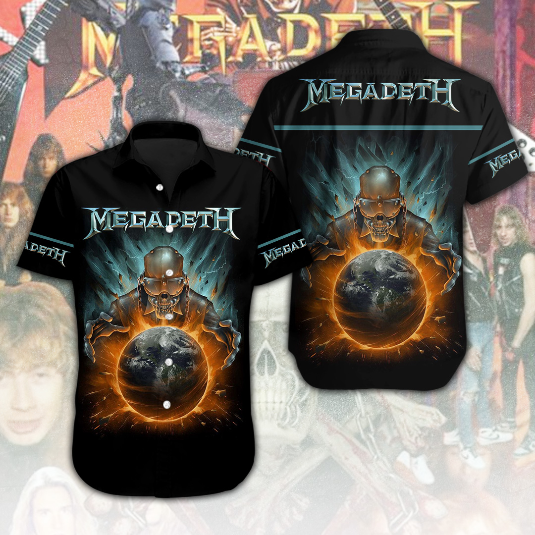 Megadeth Music Hawaiian Shirt Gifts For Fans