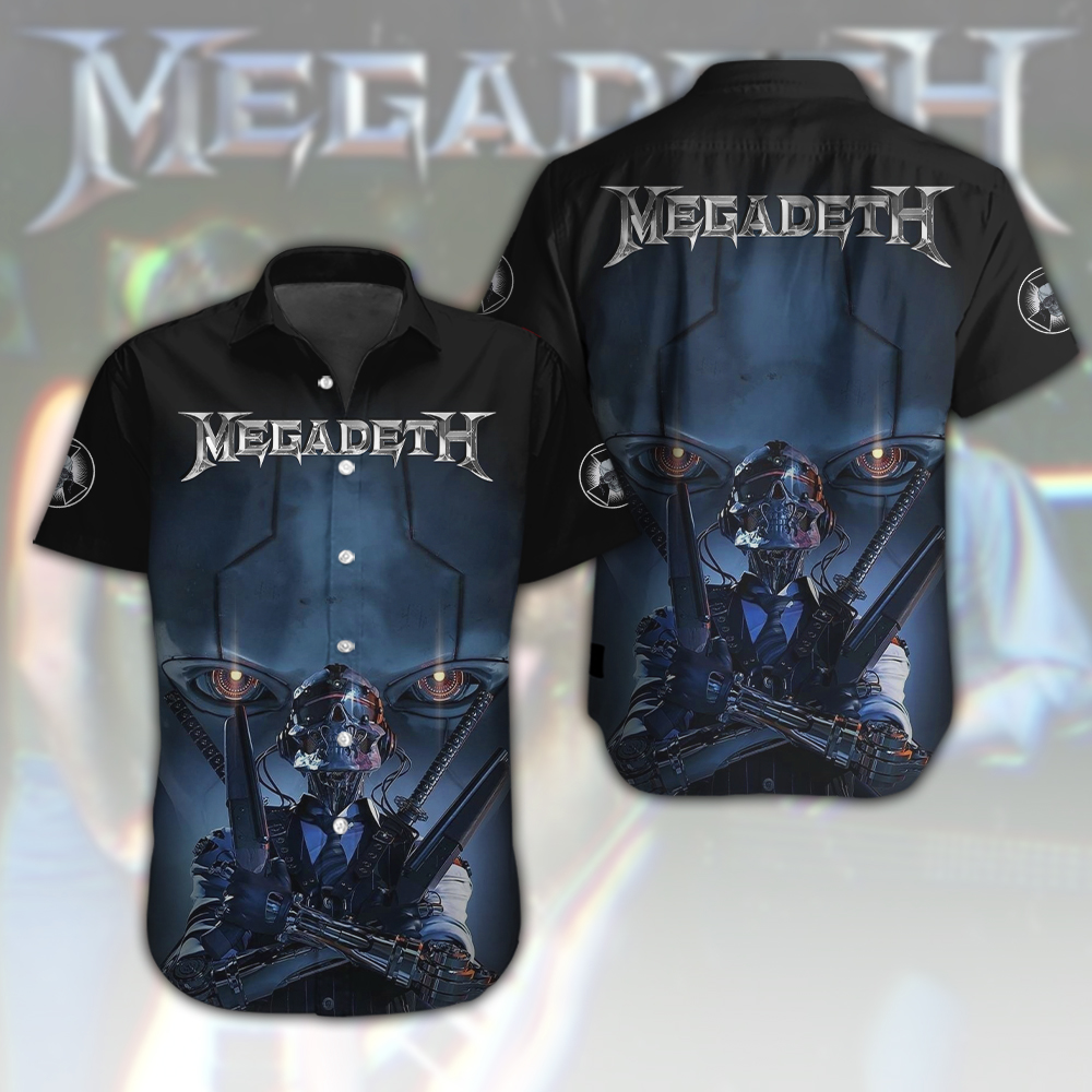Megadeth Music Hawaiian Shirt Gifts For Fans