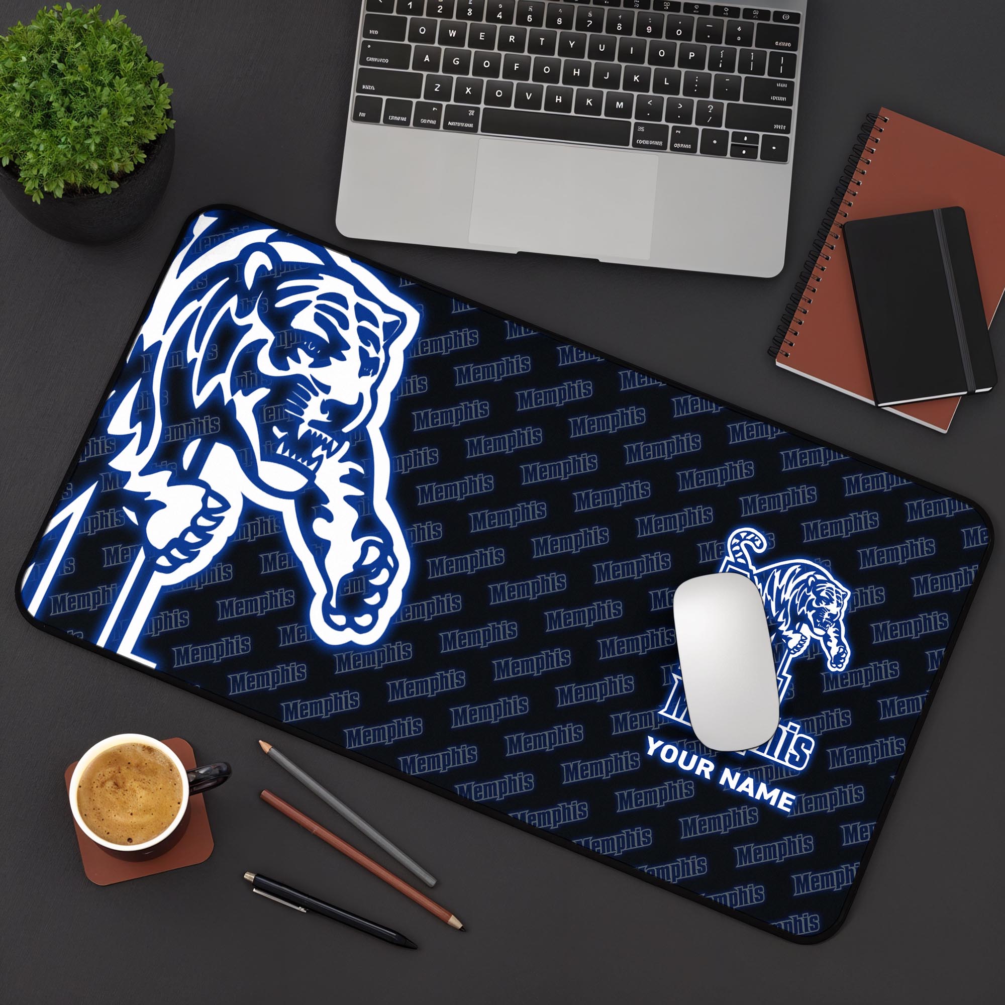 Memphis Tigers 2025 Version Mouse Pad Custom Printed, Sport Team Mouse Pad, Sport Gift For Fans