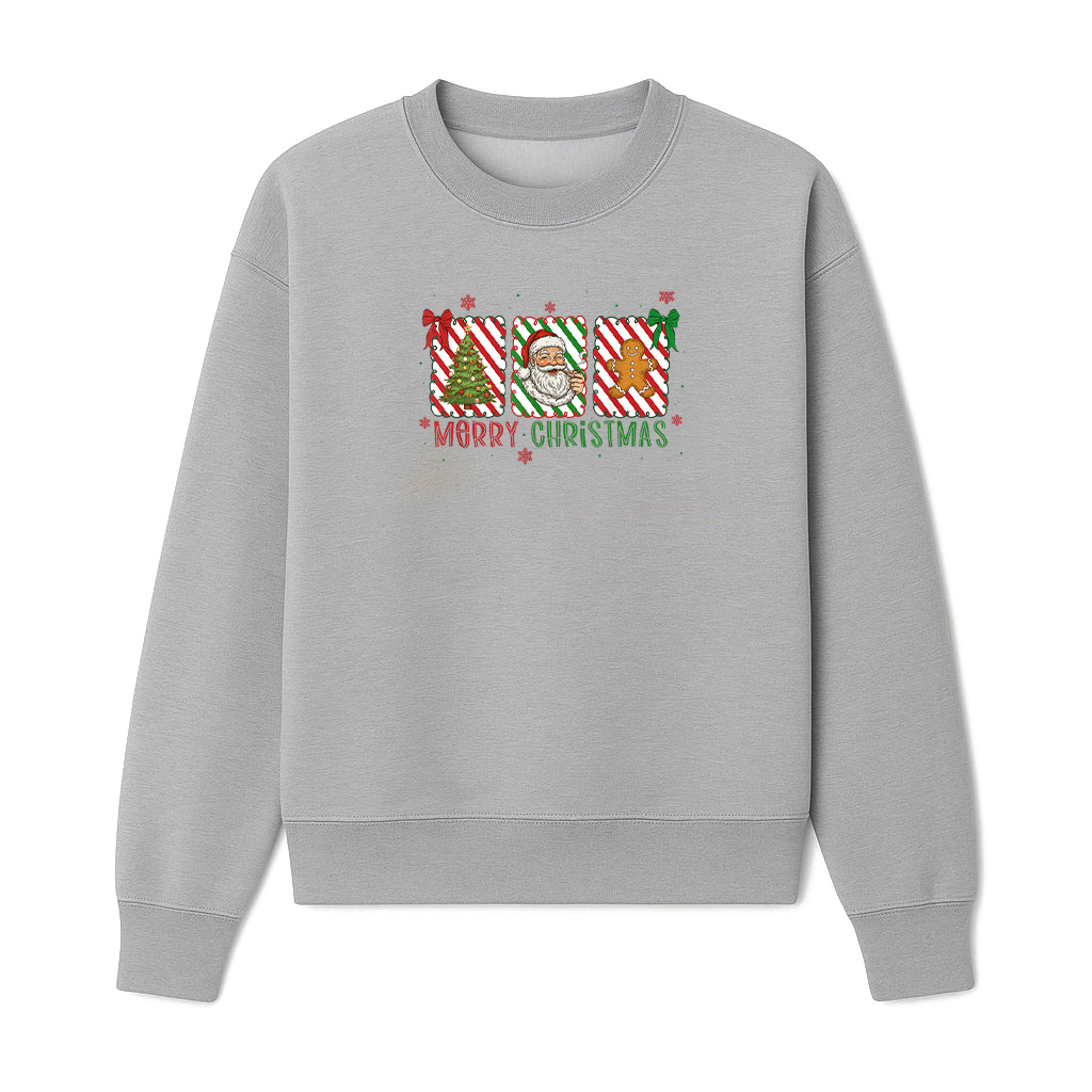 Merry Christmas Coquette Tree Vintage Santa Tis The Season Sweatshirts 06-10-2025