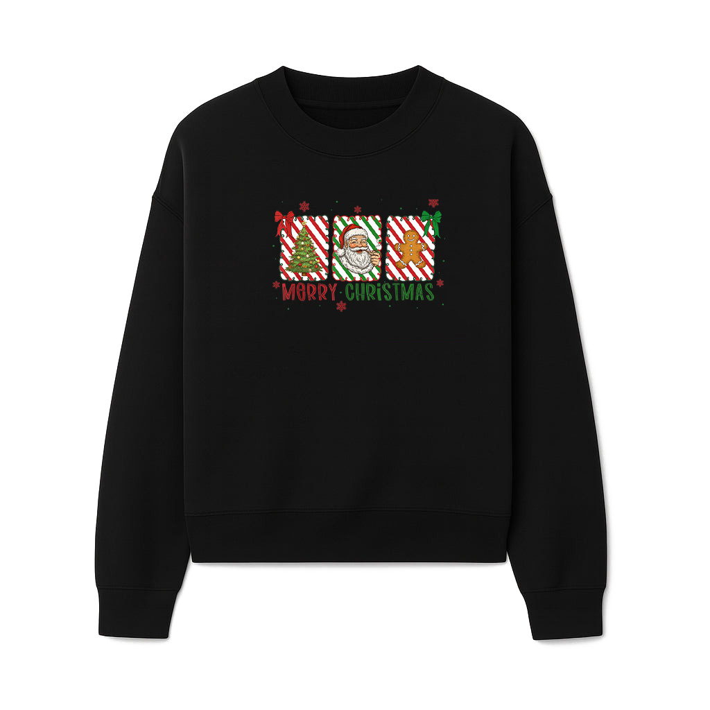 Merry Christmas Coquette Tree Vintage Santa Tis The Season Sweatshirts 06-10-2025
