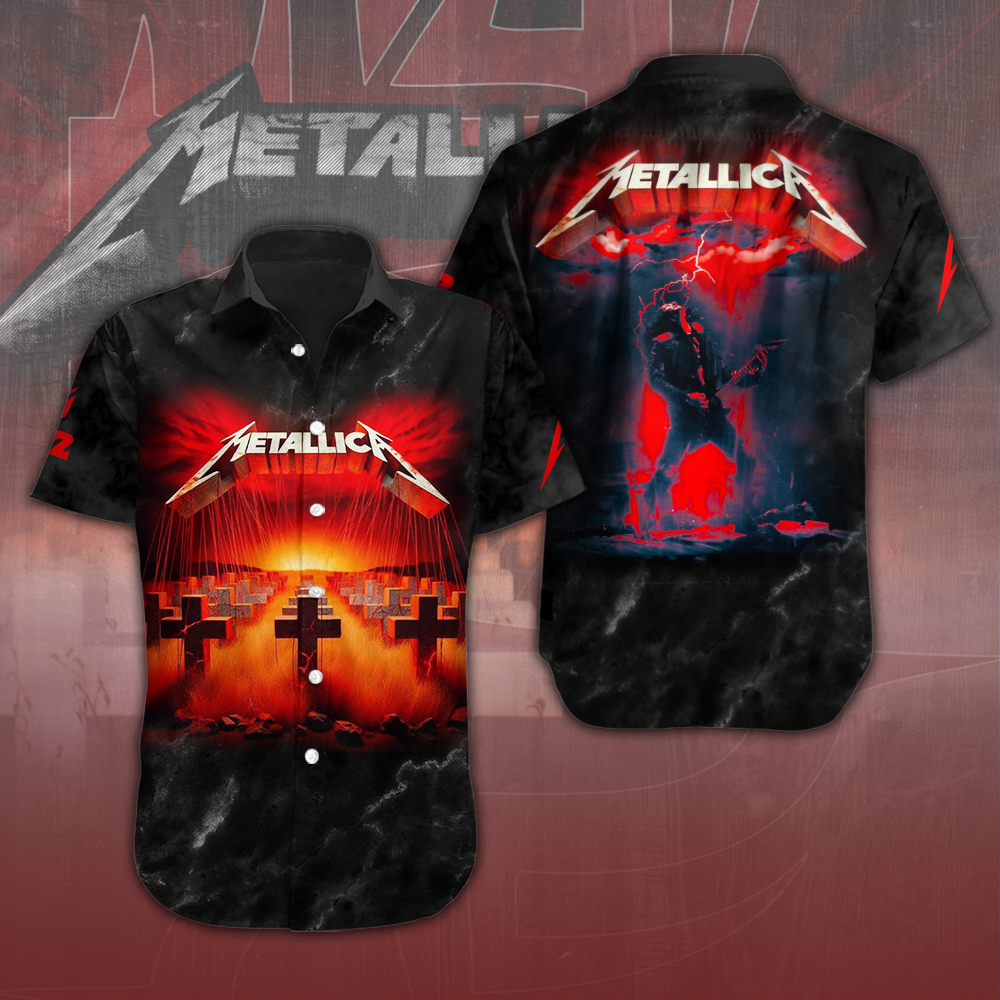 Metallica Music Hawaiian Shirt Gifts For Fans