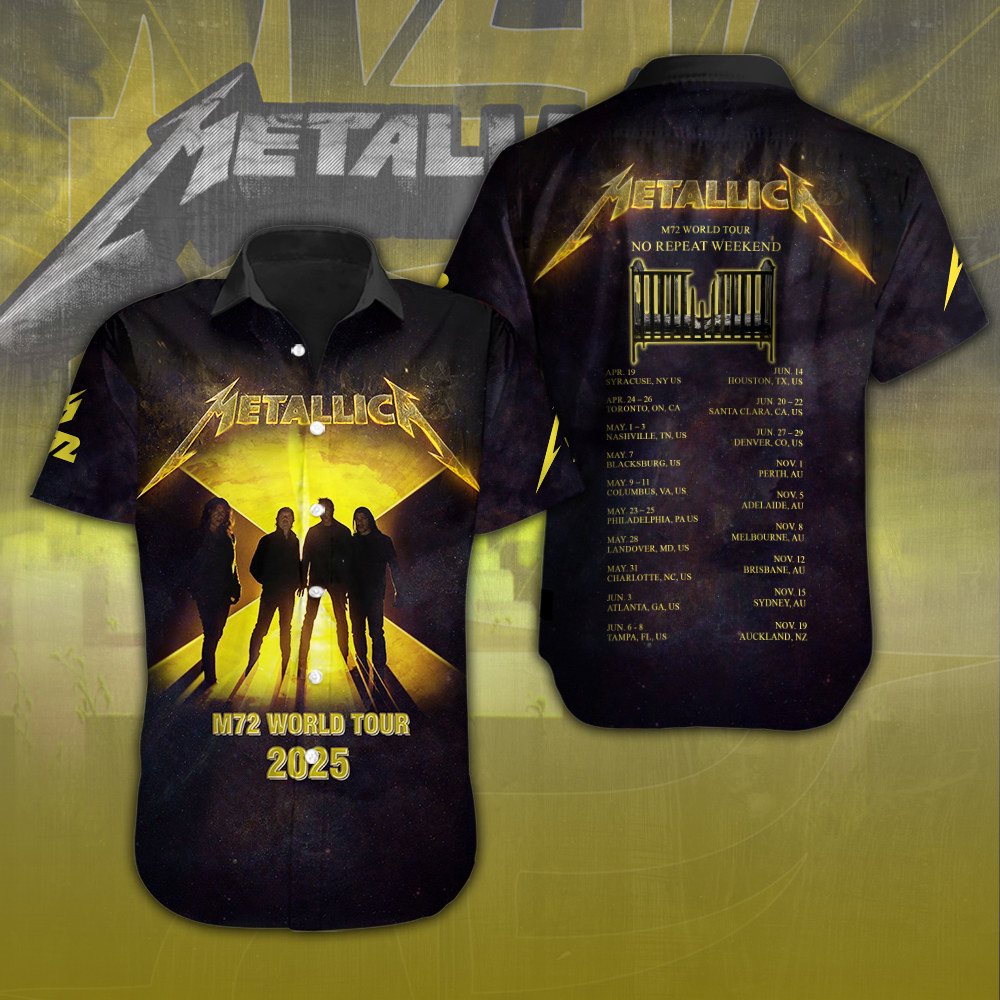 Metallica Music Hawaiian Shirt Gifts For Fans