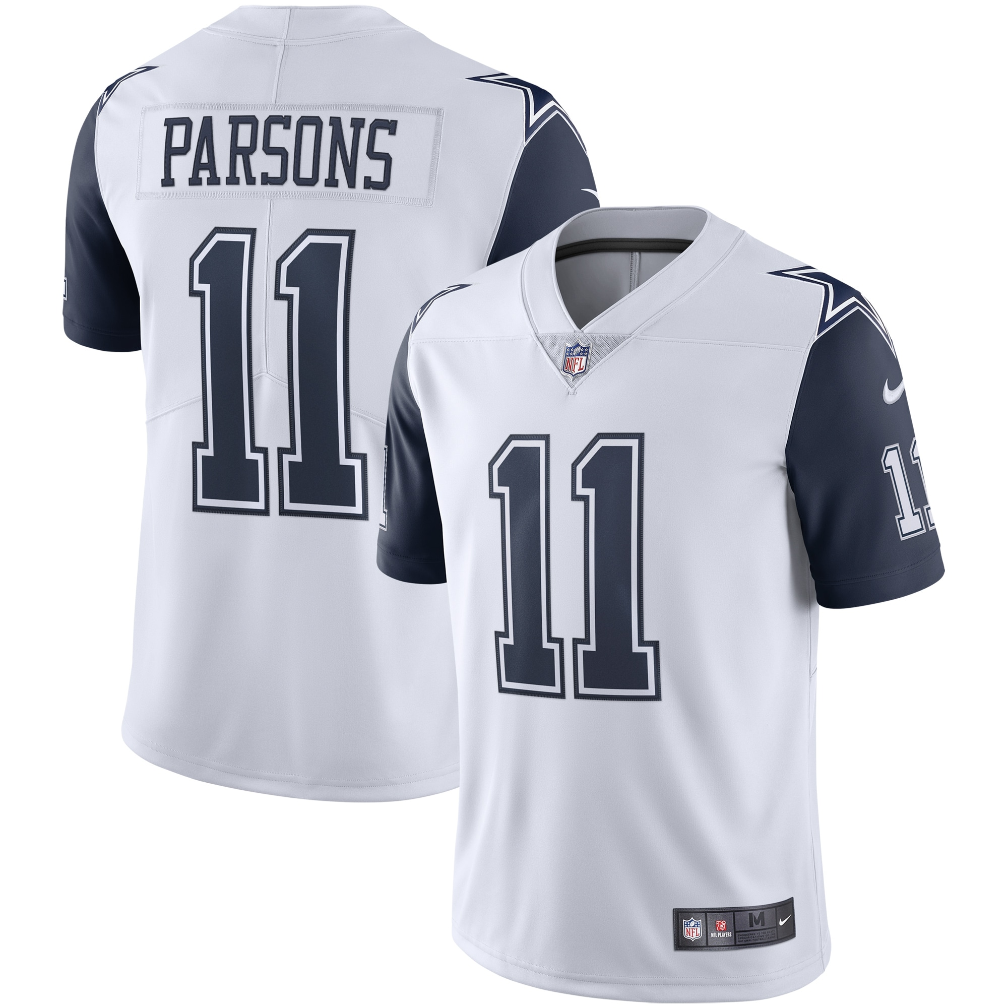 Micah Parsons Dallas Cowboys Nike Alternate 2 Vapor Limited Jersey   White