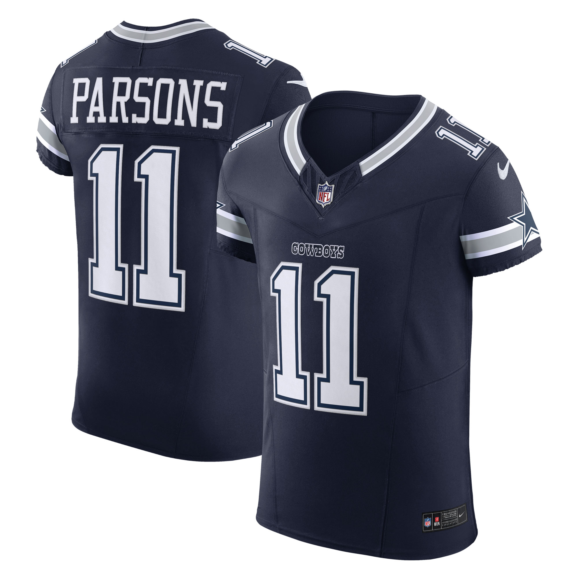 Micah Parsons Dallas Cowboys Nike Vapor FUSE Elite Jersey   Navy